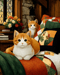 Waiting Cats