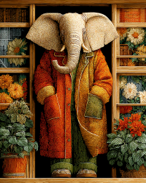 Elephant Ready for Bed