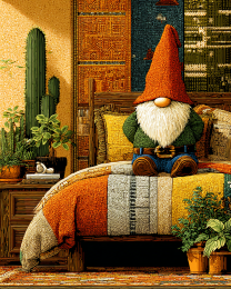Gnome in Bed