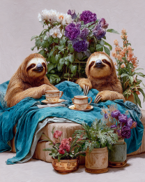 Breakfast in Bed for the Sloths
