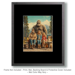 Family Vacation Photo 1976 Art