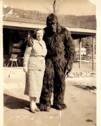 Bigfoot Humor - He's Like a Son To Me Art Print