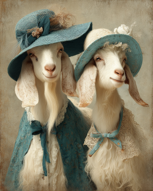 Goat Sisters from Savannah