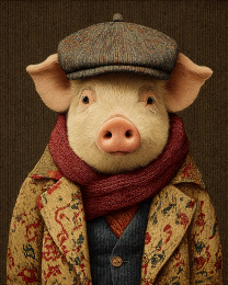 Scotty, the Pig from Saratoga Springs