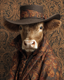 Clifford the Cow from Jackson Hole