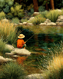 A Fine Day on Bersani's Pond