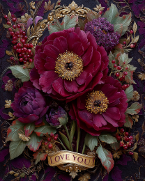 Burgundy Bouquet