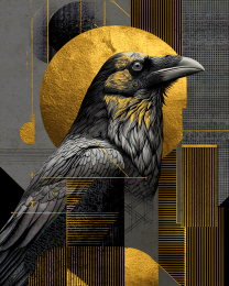 Gold & Black Deco Design