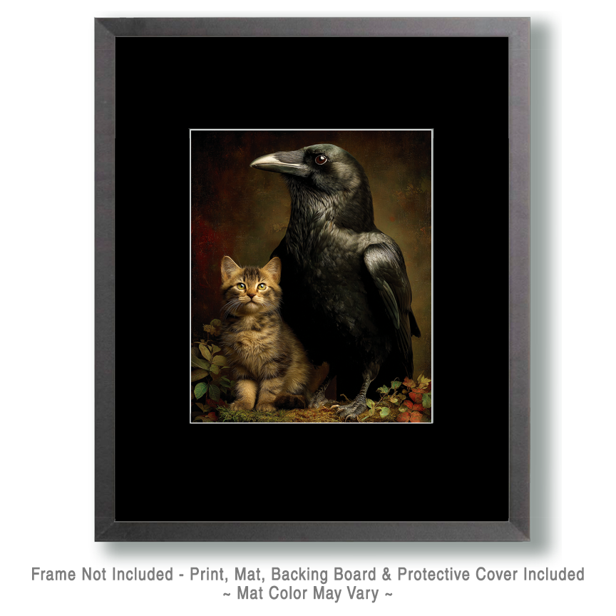 Portrait with a Kitten Art