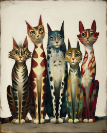 Rustic Style Cats - It Takes All Kinds