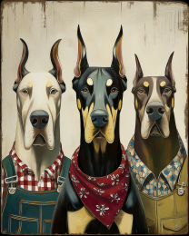 Rustic Style Dogs - Dog Friends Forever