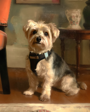 Portrait of Walter Patiently Waiting