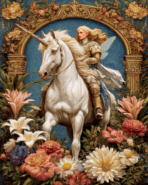 Fairy Queen on a Unicorn