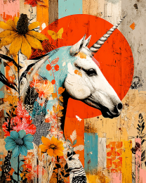 Pop-Art Unicorn