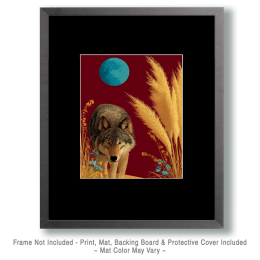 Stalking Wolf Art