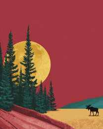 Moose Landscape