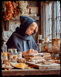 The Witch's Apprentice Preparing