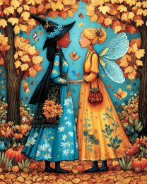 Witch and Fairy Meet Up