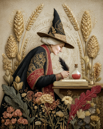 Witch Hazel Briarspell Updating the Potion's Recipe