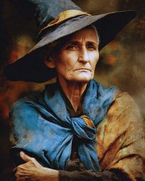 Witch Ivy Thornwick Portrait