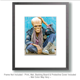 Extraterrestrial With a Headache Art