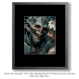 Extraterrestrial Listens to Fairy's Joke Art