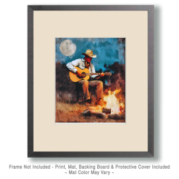 Full Moon Serenade Art