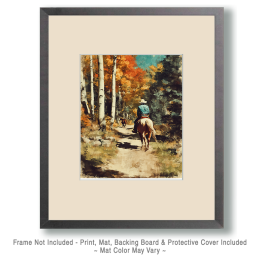 Herding the Lost One Back Home Art