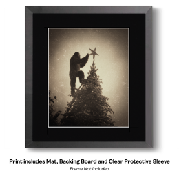 Bigfoot Humor - Placing the Star