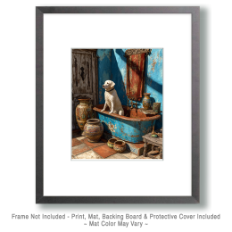 Santa Fe Labrador Wants Another Bath Art