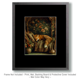 Red Fox Sacked Out Art
