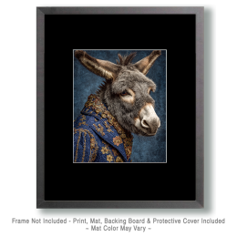 Too Early to Be Up Donkey Art