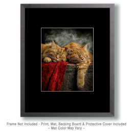 It's Been a Long Day Cats Art