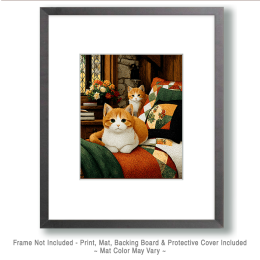 Waiting Cats Art