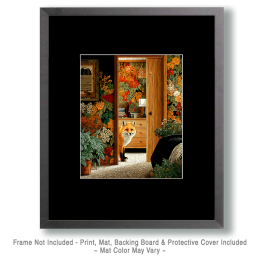 Fox in the Doorway Art