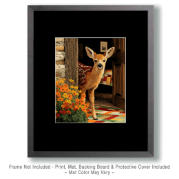 Fawn in the Doorway Art