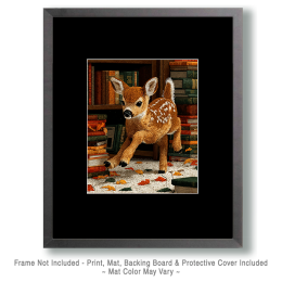 Running Fawn Art