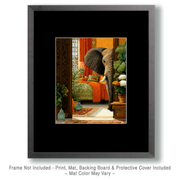 Howard, There's an Elephant in the House Again! Art