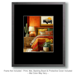 Cowboy Bedroom Art