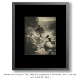 Dinner Gets Away Art