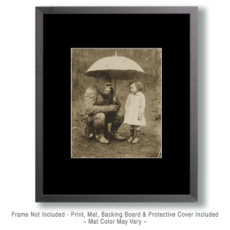 Keeping the Rain Off a Friend Art