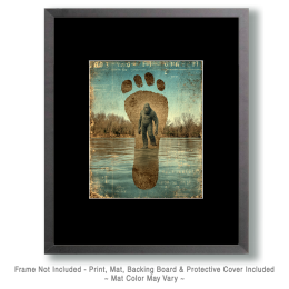 Bigfoot Foot Poster Art