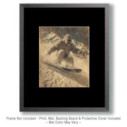 Extreme Snowboarding Art
