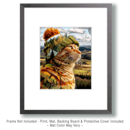 Outdoor Cat Art