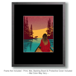 We Finally See a Moose Art