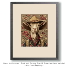 Taos the Goat from New Mexico Art