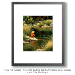 A Fine Day on Bersani's Pond Art