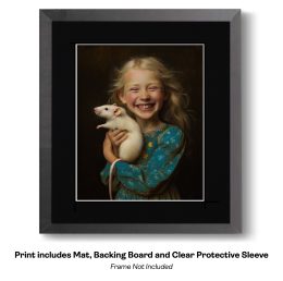 Creepy pets - white rat