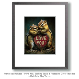 Chipmunk Intimacy Art