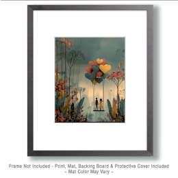 Floating Away Together Art